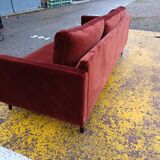 Velvet sofa