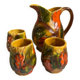 Vintage ceramic cider service