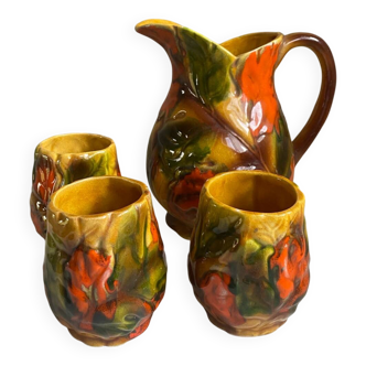 Vintage ceramic cider service