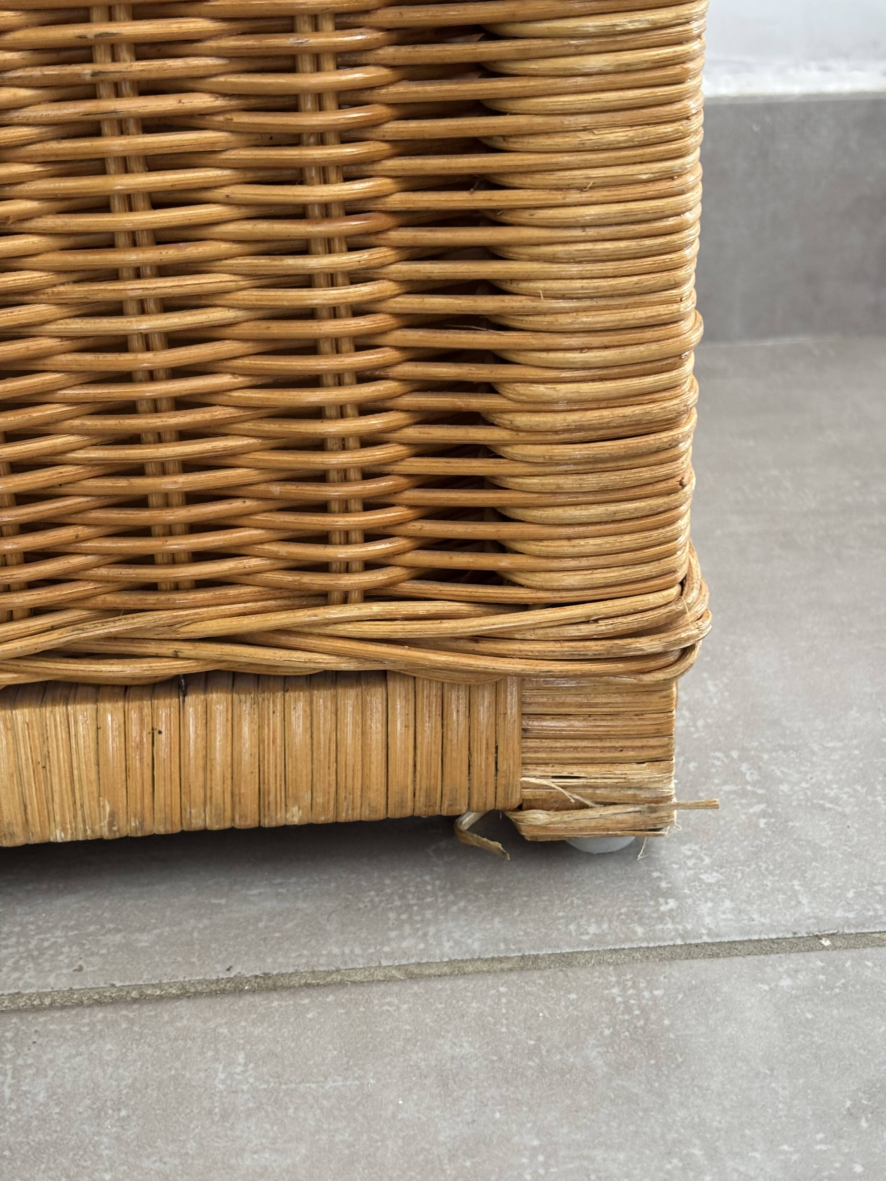 Rattan chest