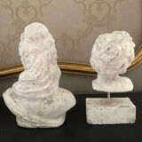 Buste femme et buste enfant