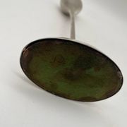 ABSA Danish Modernist Tulip Candle Holder in Silver Metal