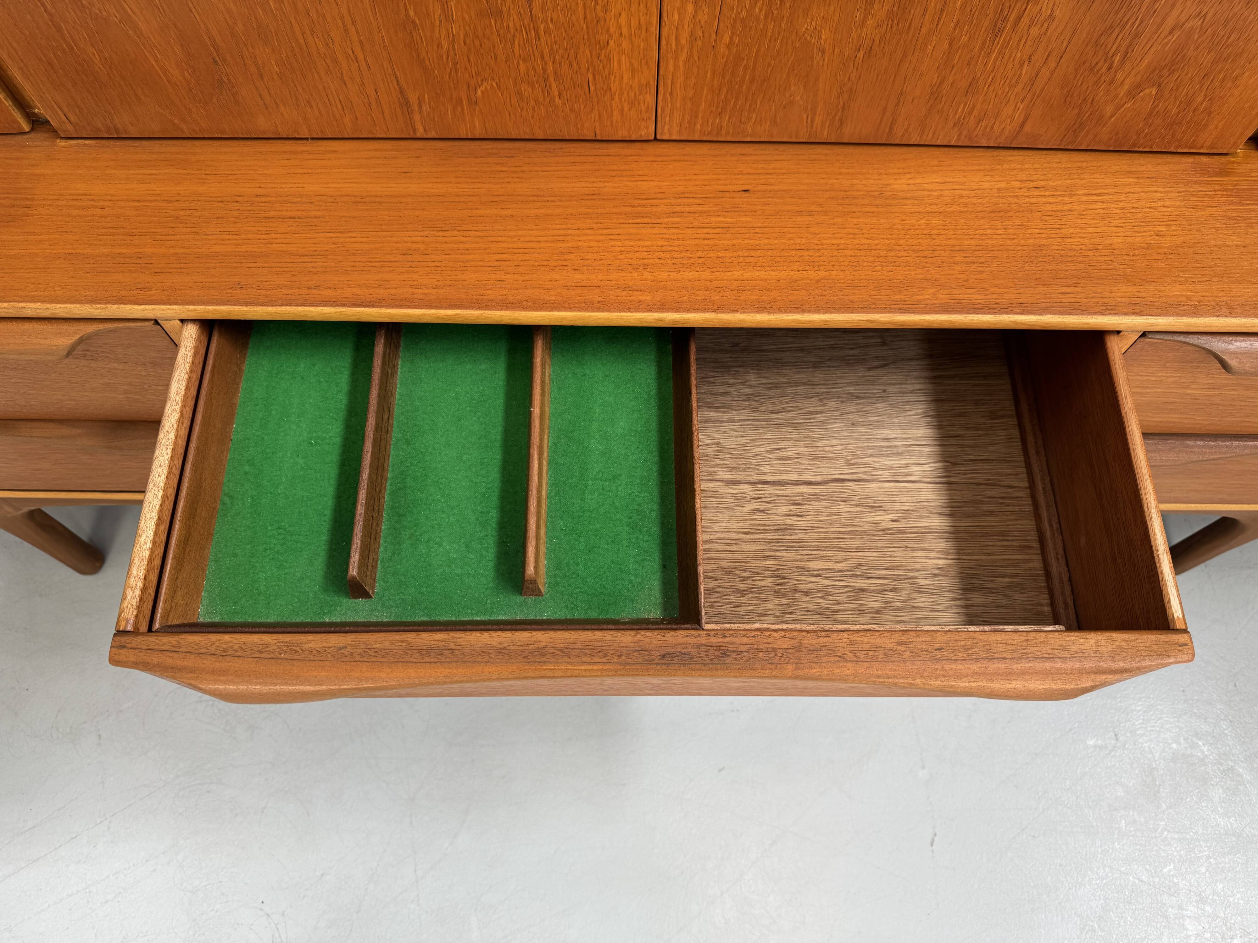 Unique designer sideboard from the 1960s  by Sutcliffe Todmorden.