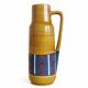 Vase en céramique Scheurich 275 | 28 cm | Points de lave ocre | Milieu du siècle | W