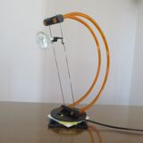 Paire de lampes style Memphis made in Italy 1980
