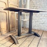 Old 50s oak bistro table