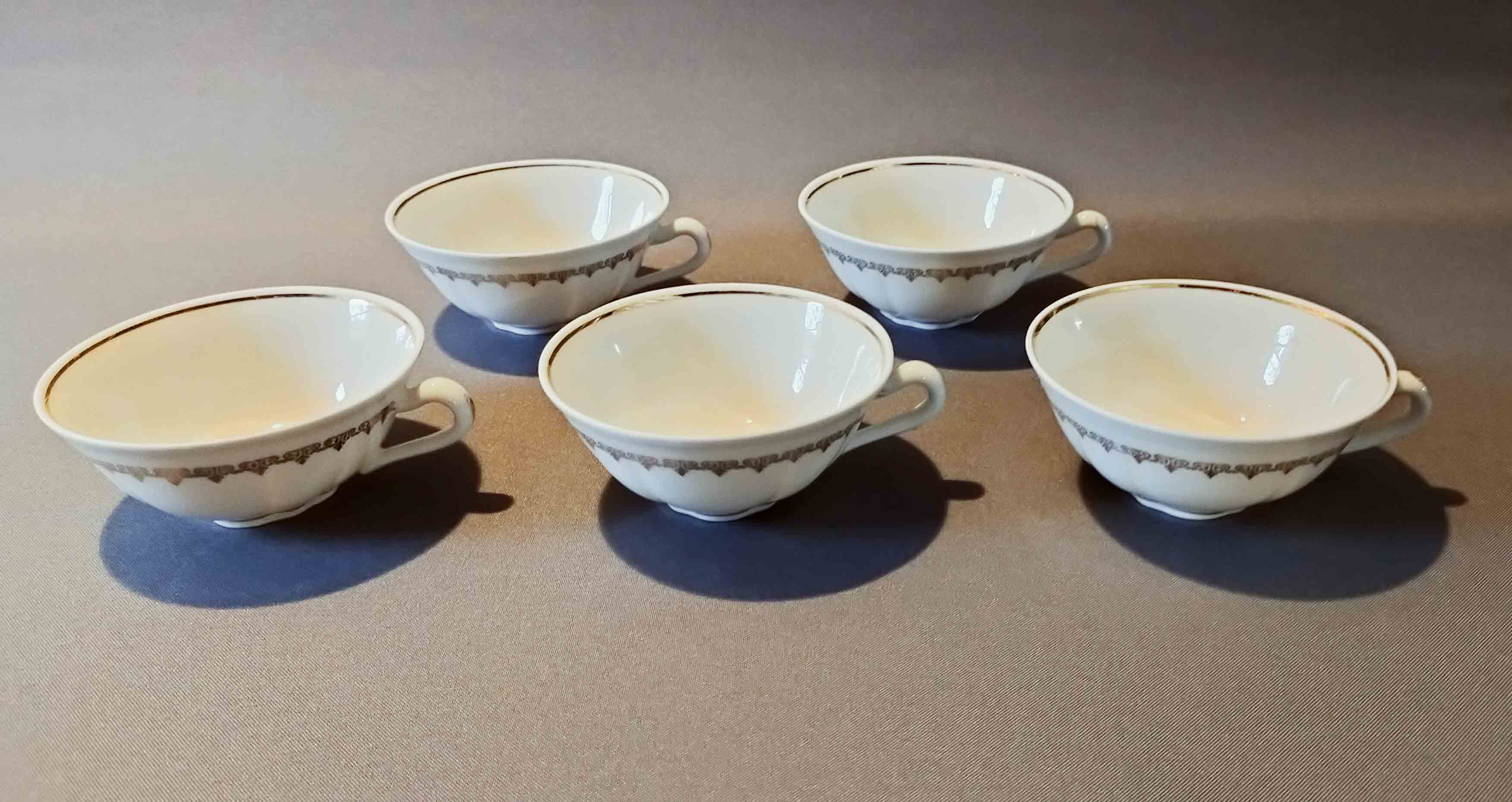 Porcelain coffee cups