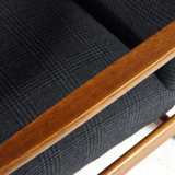 Danish vintage retro chair Ejvind Johansson FDB in teak