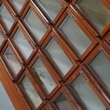 Vintage Dutch Hardwood Haberdashery Shop Cabinet, 1930s