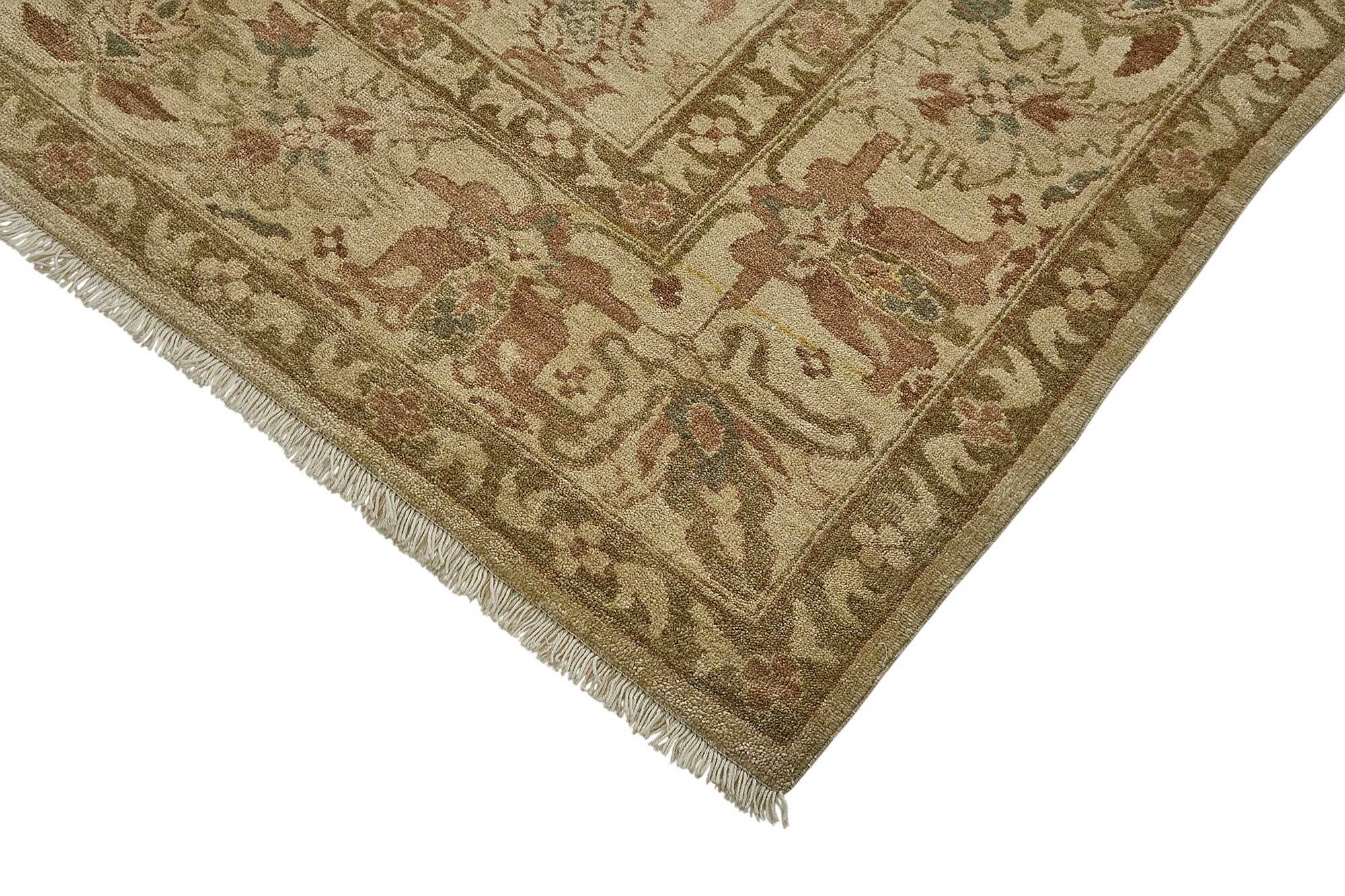 Turkish Handknotted Wool Oushak Rug 285 cm x 357 cm