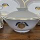 English porcelain dinner service by Susie Cooper, Golden Apples pattern