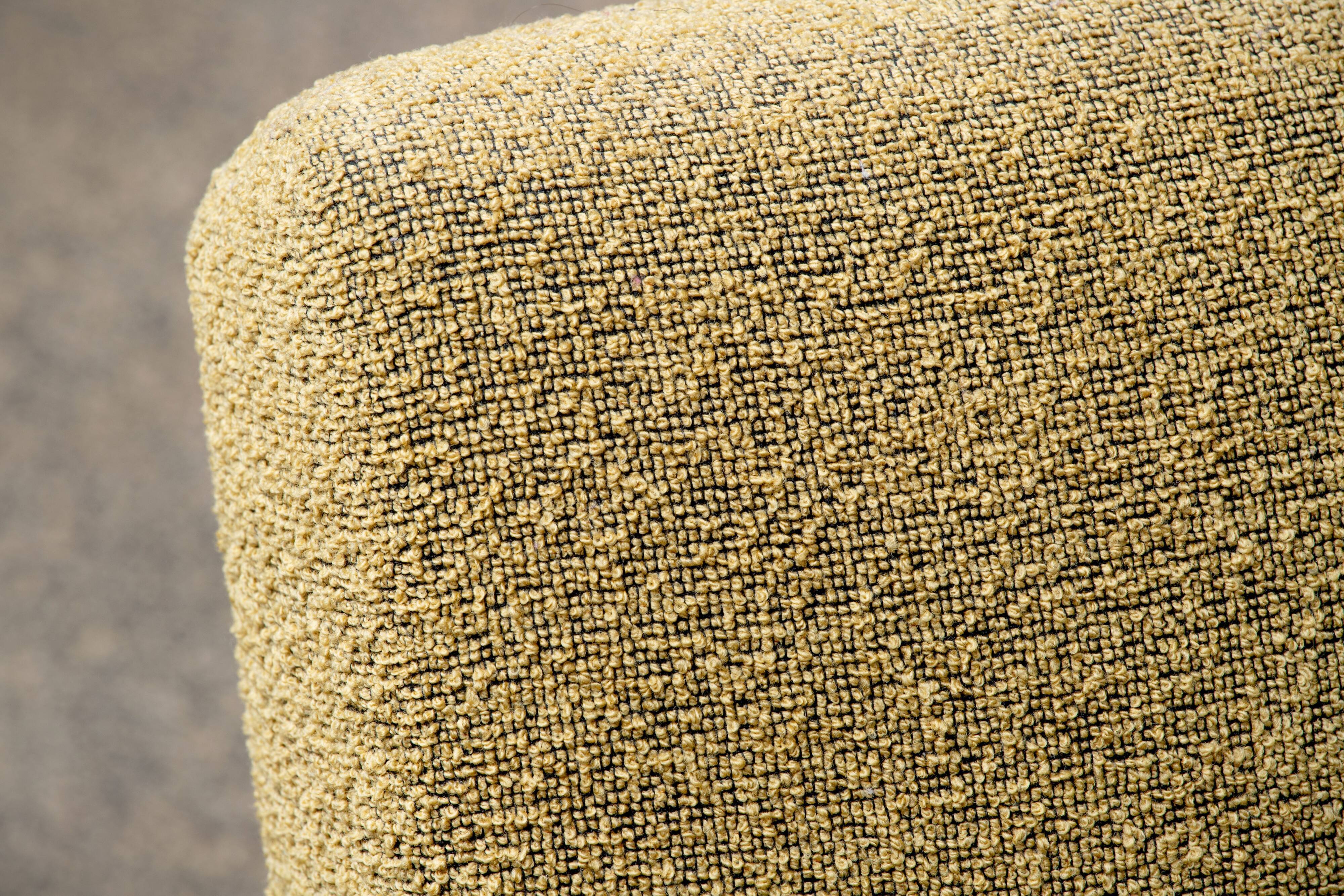 Paire de fauteuils vintage en Laine 1960