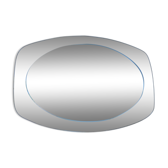 Miroir fumé années 60/70 69x49cm