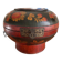 Large Chinese wedding box, polychrome wood, early 20th century.