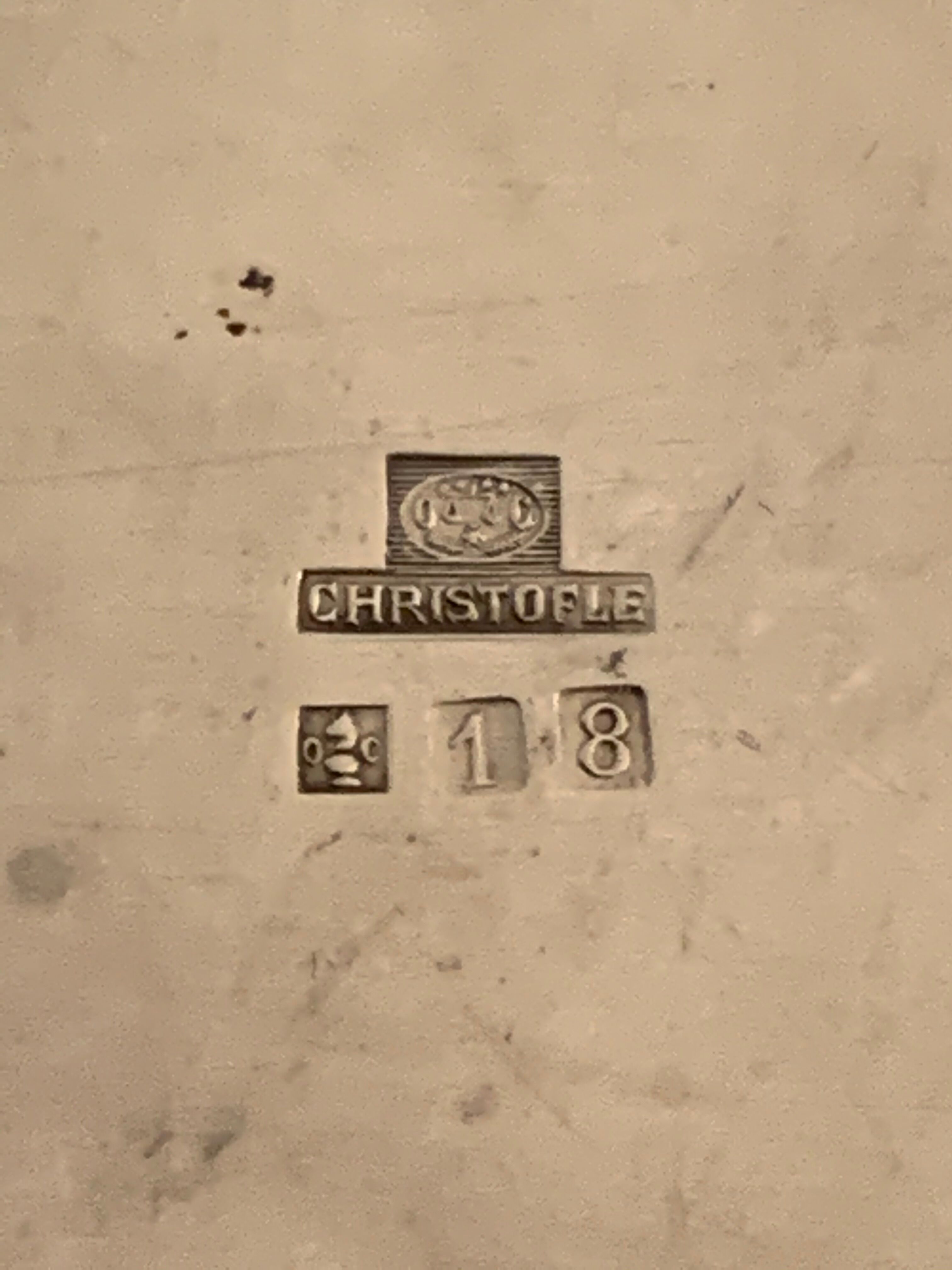 Luc Lanel silver metal and rosewood sugar for Christofle art deco