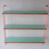 Vintage string wall shelves