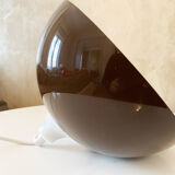 Brown Space Age Ceiling Light by A. Schröder Kemi, Denmark 1970s