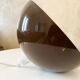 Brown Space Age Ceiling Light by A. Schröder Kemi, Denmark 1970s