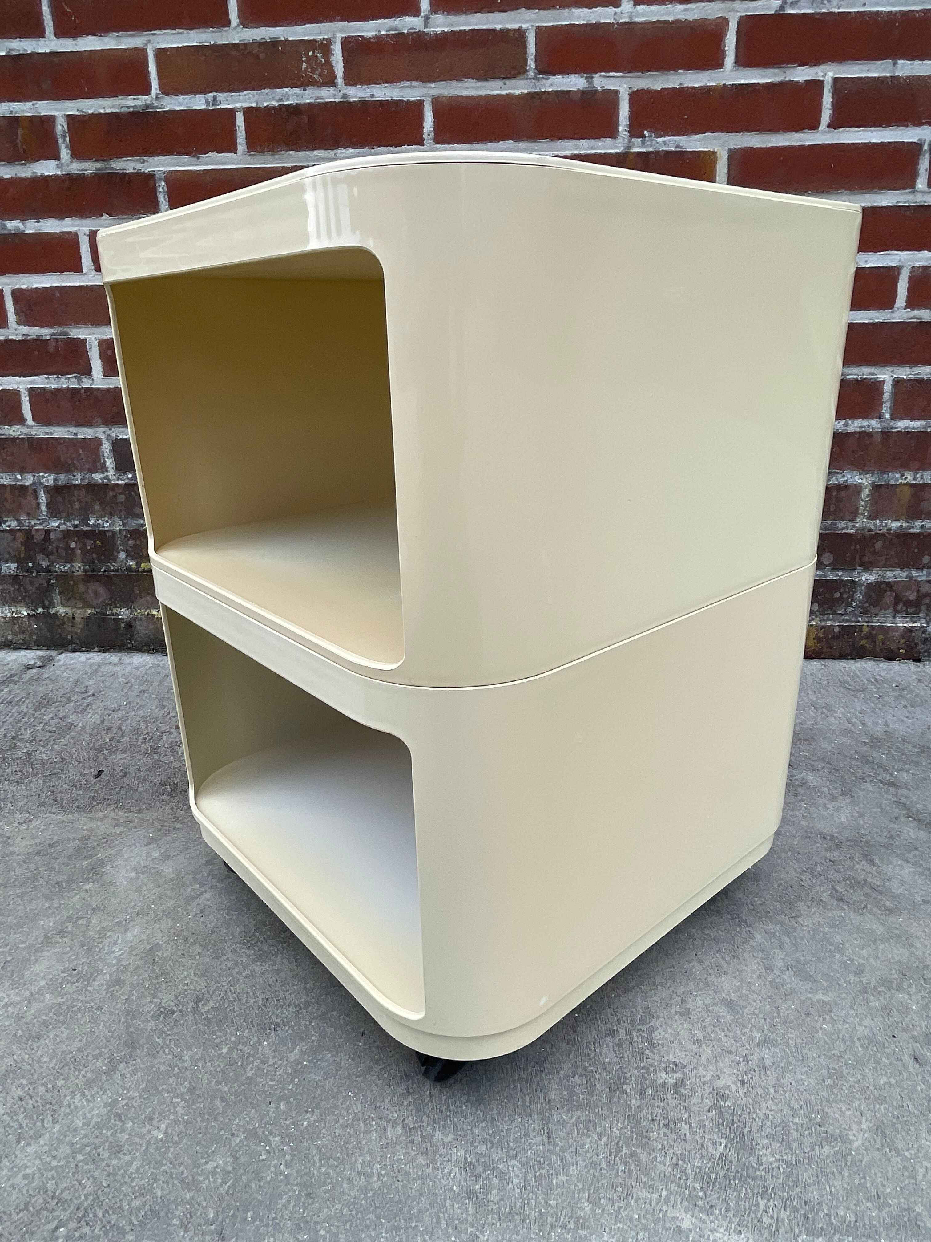 Set of Two Componibili by Anna Castelli Ferrieri for Kartell