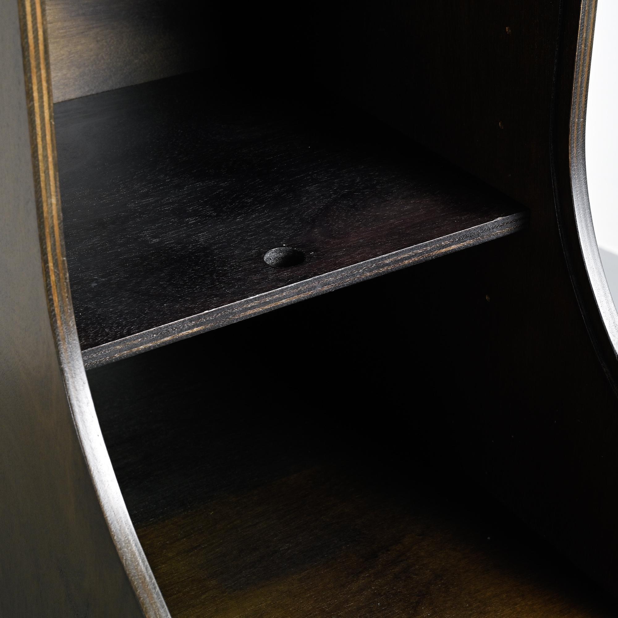 Jalousie secretary 5822 by Klaus Vogt for Thut Möbel, circa 1970.