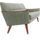 living room set,  norway 1960's, set of 2 armchairs & sofa