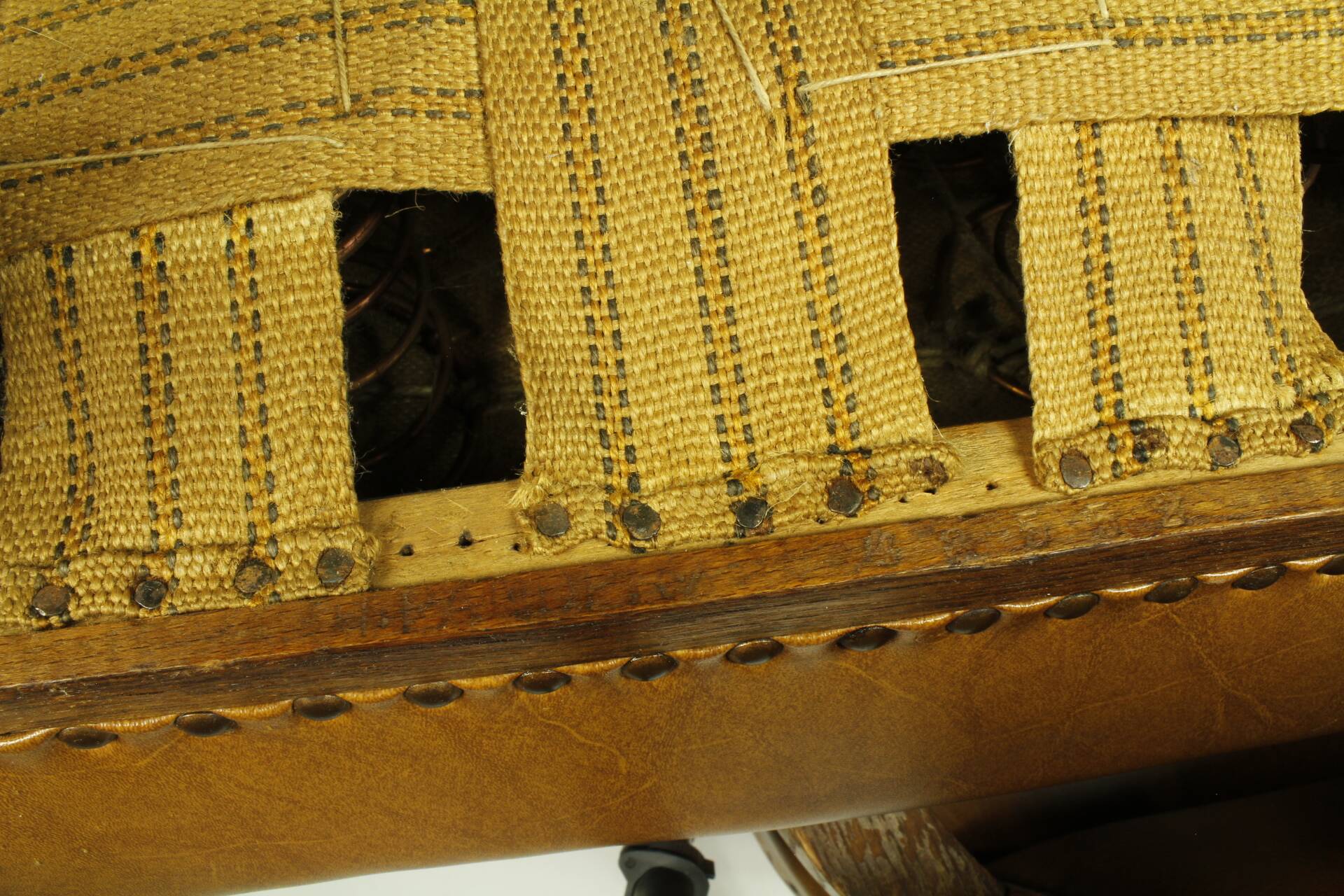 Armchairs by H. Wouda for H. Pander & Zn., 1920s, Set of 7