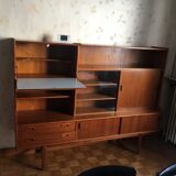 Scandinavian teak buffet 60s
