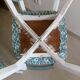 Lot de 4 chaises vintage monobloc 1950