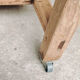 Bedside table - old workbench