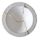 Kintsugi-inspired concrete and gold leaf cup