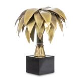 Maison Jansen style . Palmier lamp in gilded brass. 1970s. LS4506587Y