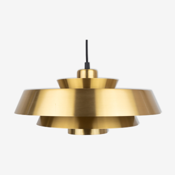 Danish vintage pendant lamp Nova by Jo Hammerborg, Fog og Morup, 1963