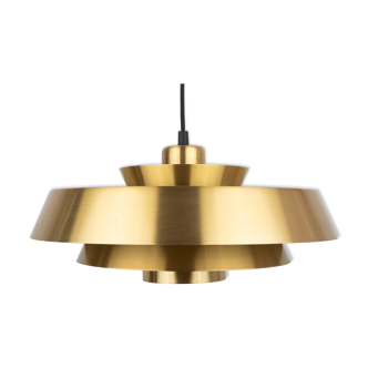 Danish vintage pendant lamp Nova by Jo Hammerborg, Fog og Morup, 1963