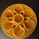 Oyster service Longchamp France – 12 plates + serving dish –