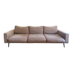 Canapé 3 places BoConcept Carlton avec ottomane – Style vintage des années 60/70
