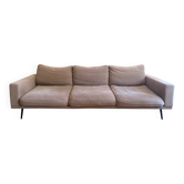 BoConcept Carlton 3-Sitzer Sofa mit Ottomane – Vintage 60er/70er Stil