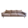 3-seater sofa BoConcept Carlton with ottoman – Vintage style from the 60s/70s