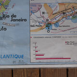 School map poster vintage Brazil Edition MDI