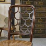 Pair of Art Nouveau bentwood chairs attributed to Koloman Moser for Jacob and Josef Kohn 1890/1910