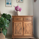 Oak buffet – restoration inspired by wabi-sabi