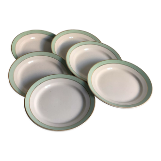 6 flat plates Luneville, Dauphine service