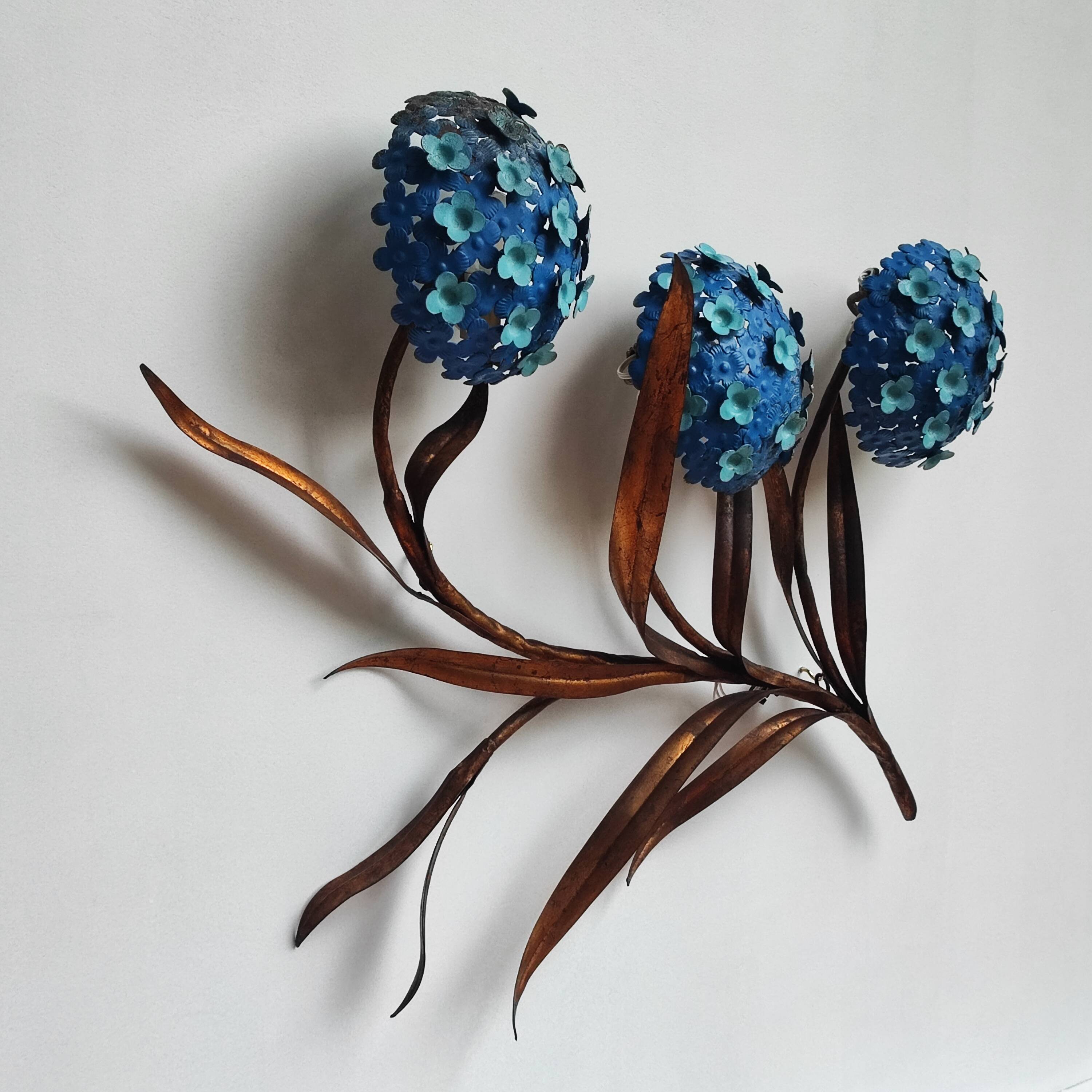 Italian wall light "Hortensia" 76cm