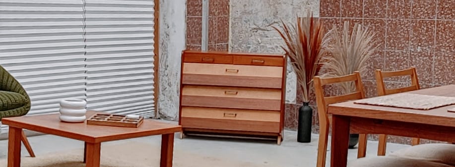 Armoire à chaussures mid century