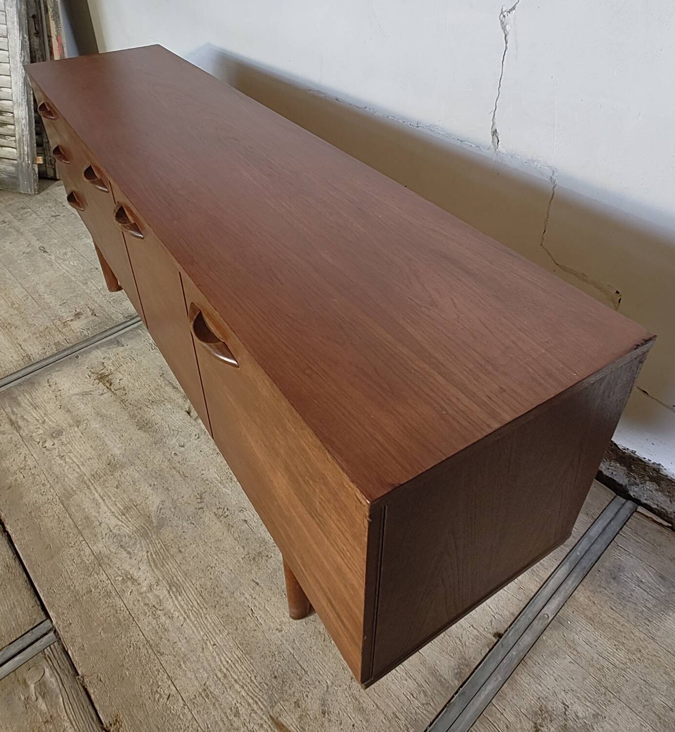 Vintage Scandinavian mid-century enfilade, 1960s.