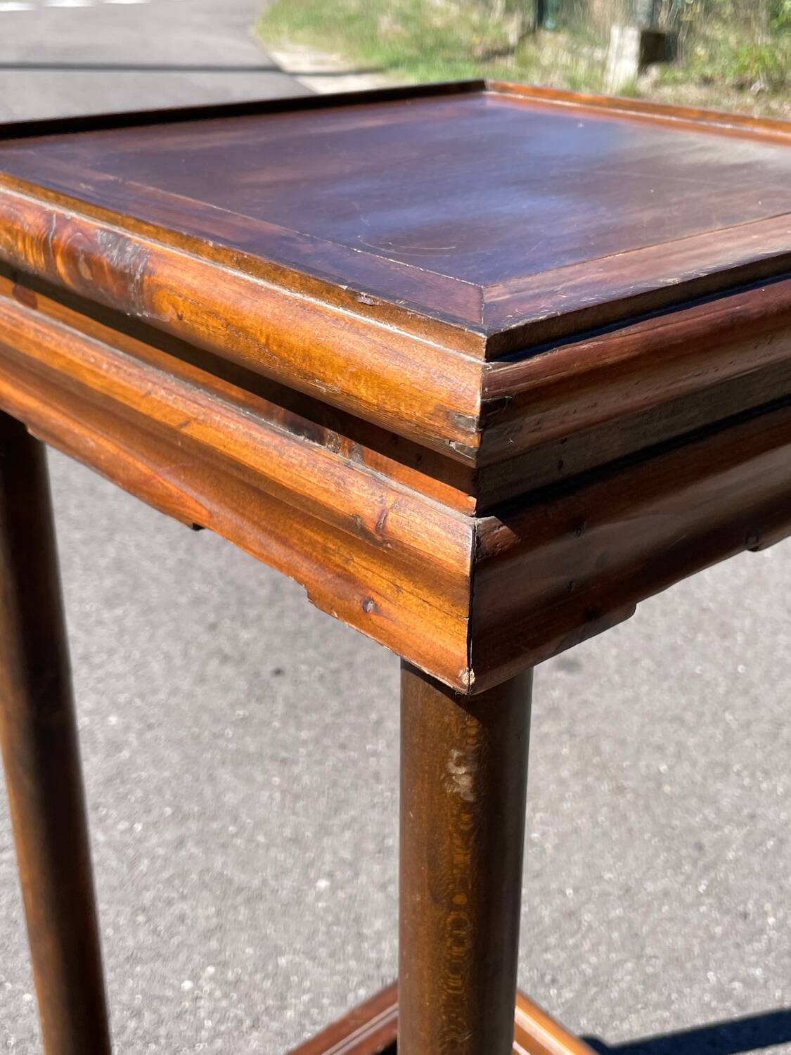 Chinese wooden tea table