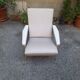 poltrona D.153.1 deza distex en cuir gio ponti pour molteni