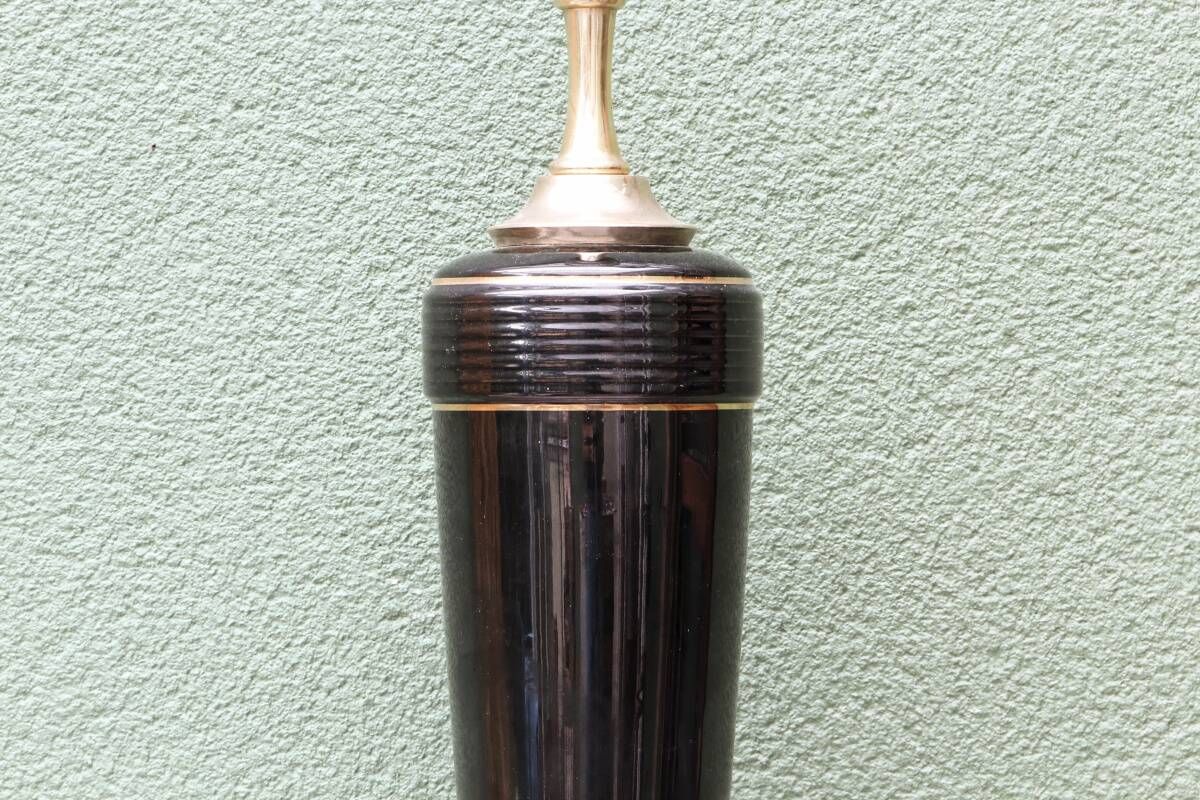 Pied de lampe "Trocadéro" par Robert de Schuytener, années 70-80