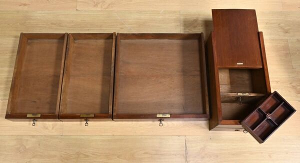 Bureau à Cylindre en Acajou, époque Restauration – 1ère partie XIXe