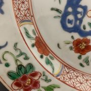 Chinese plate in porcelain pink family, late eighteenth century