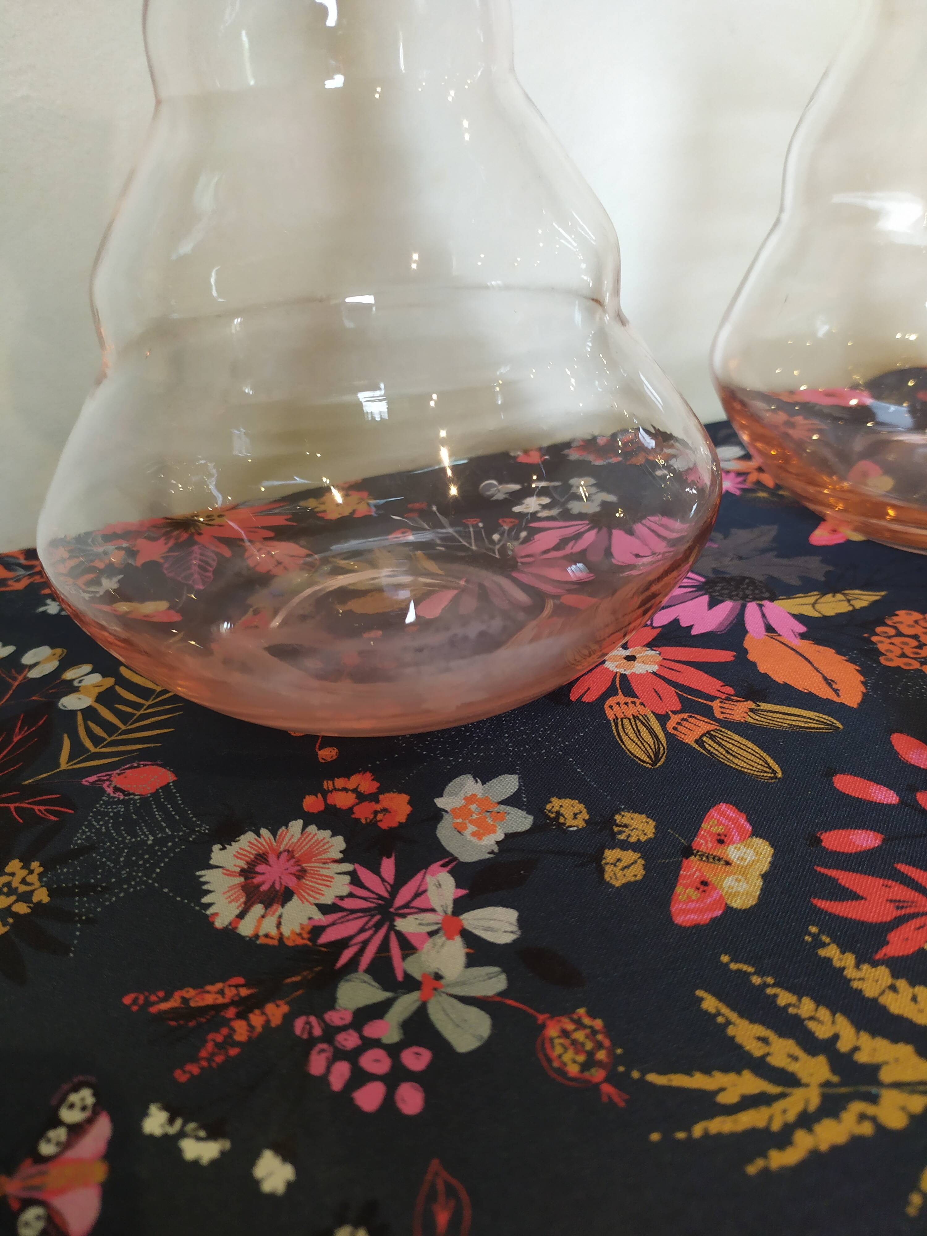 Art Deco wine and water decanters